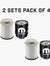 2013-2018 Dodge Ram 2500-5500 6.7 Liter Diesel Fuel Filter Water Separator Set Mopar genuine OEM 2 set (Pack of 4)