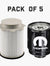 Dodge Ram 6.7 Liter Diesel Fuel Filter Water Separator Set 2013-18 Mopar OEM (Pack of 5)